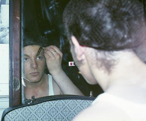 The Mikado - making up in the mirror
