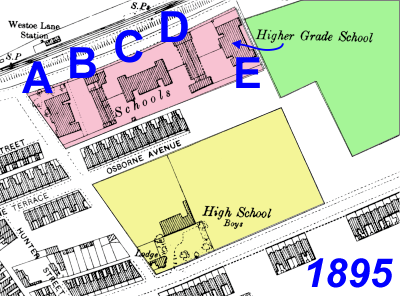 OS map of old school