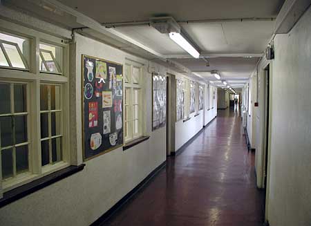 Upstairs - back corridor