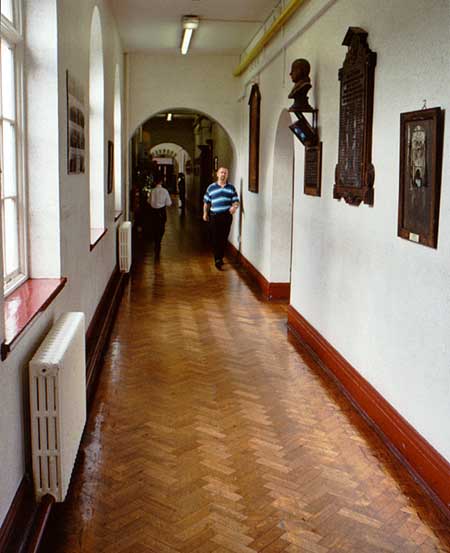 Downstairs - front corridor