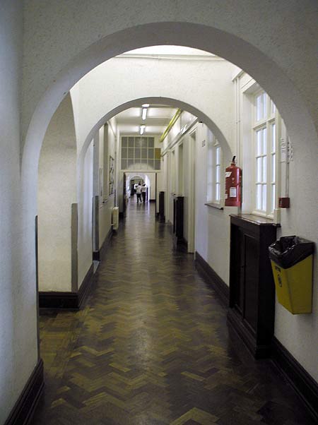 Downstairs - back corridor