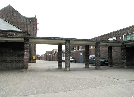 Exterior - technical block 